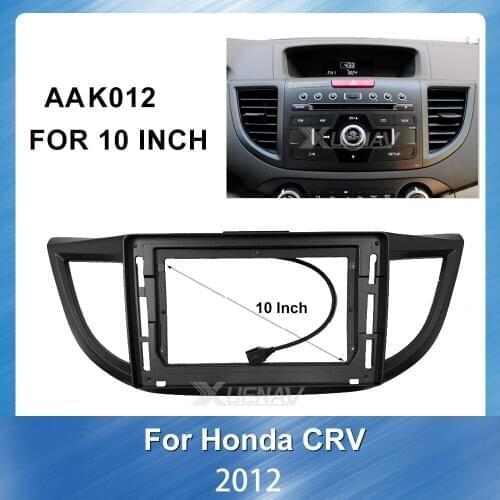 10 inch Panel Bezel Trim kit for Honda CRV 2012 Car Radio Fascia frame GPS Navigation Fascia Panel