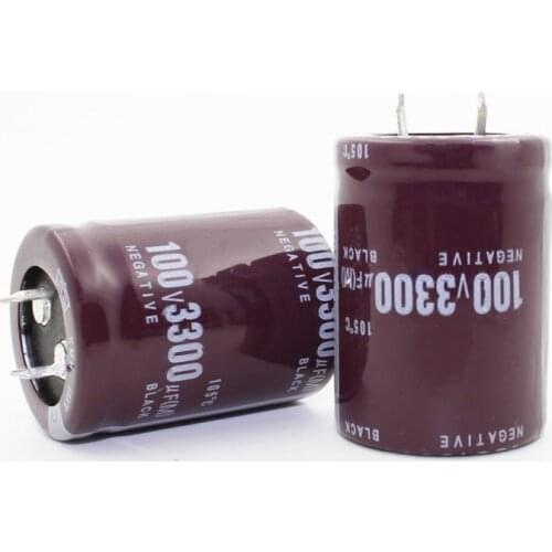 10PCS/LOT Electrolytic capacitors 3300uf 100V 30*40mm 100V3300UF