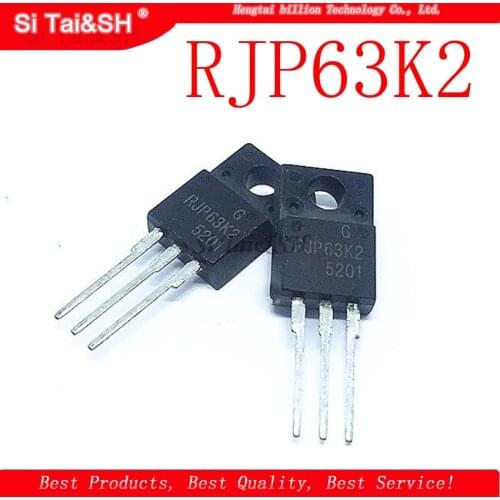 10Pcs RJP63K2 TO-220F 63K2 TO220F Liquid crystal pla new original