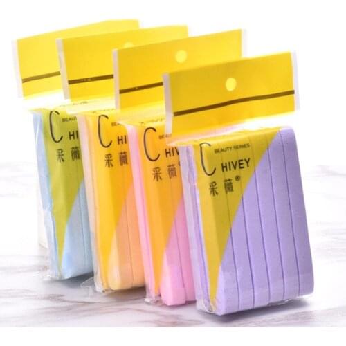12Pcs Compress Cleansing Puff Facial Cleanser Pad Body Washing Sponge Skin Care
