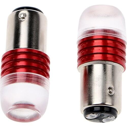 2PCS 1156 BA15S 1157 BAY15D 5630 3SMD Car LED Lights White Red Strobe Lamp Bulbs Brake Turn Signal Tail Flashing Lights 12V