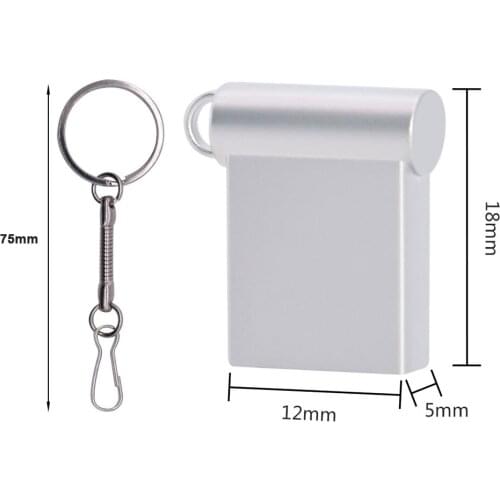 30pcs/lot USB 2.0 32GB Metal Flash Drives Memory Stick High Speed Key Pen Drive Upgrade External Storage Stick Expand U Disk