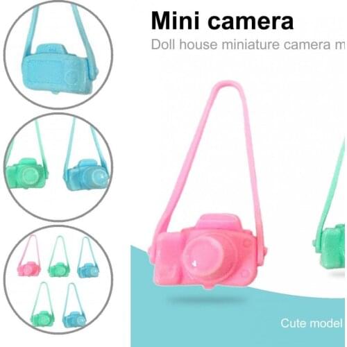 Simulation 5Pcs Funny Mini Doll House Camera Portable Dollhouse Camera Fine Workmanship for Entertainment