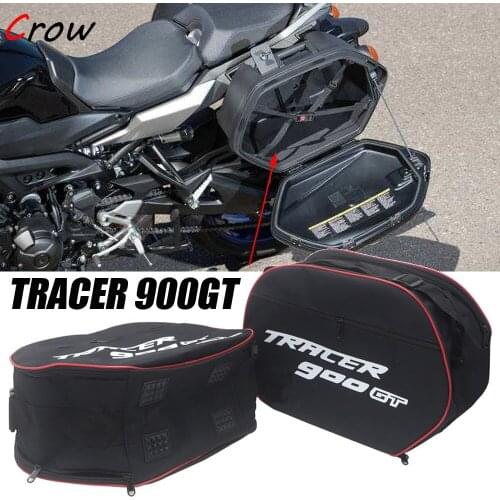 Motorcycle Side Luggage Bag Saddle Bag Lined Bag for Panerier Liner TRACER 900GT 2018 2019 and FITS FOR YAMAHA FJR 1300 / TDM900