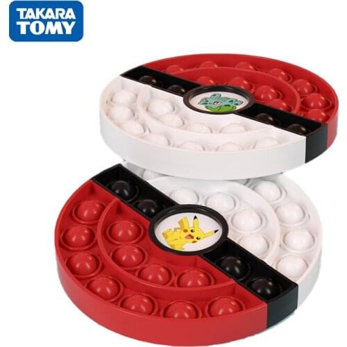 12.3cm Pokemon Pops Fidget Toys Reliver Stress Anime Figure Pikachu Antistress Fidget Relieve Autism Toy for Children Gifts