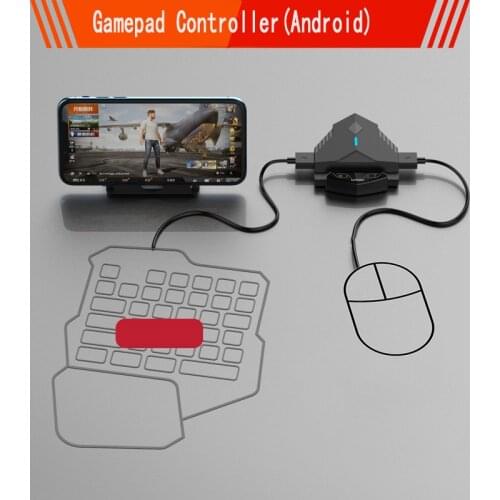 Gaming Keyboard And Mouse Converter Gamepad Controller For Phone PUBG Controller Mobile Controller Wireless/Wired For Android