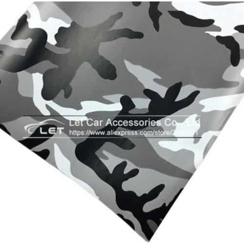 Camo Vinyl Wrap Car Motorcycle Decal Mirror Phone Laptop DIY Styling Camouflage Sticker Film Sheet