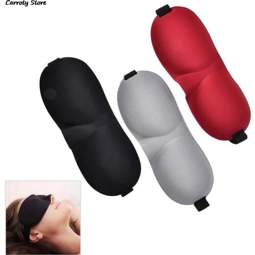 1pc 3D Memory Eye Mask Natural Sleeping Eye Mask Eyeshade Cover Women Men Soft Portable Blindfold Travel Eyepatch Breathable