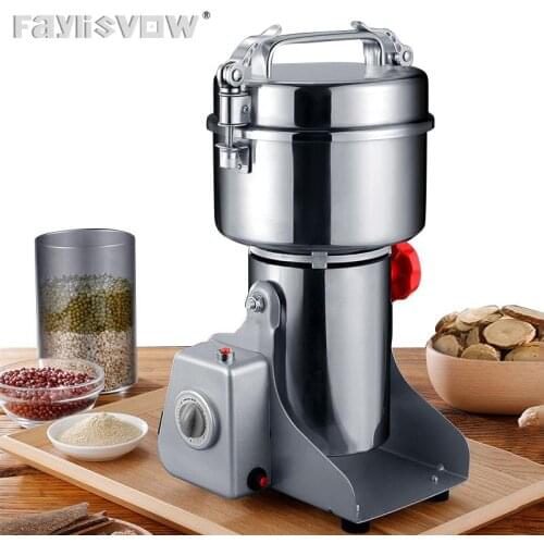 800g Swing Grain Coffee Grinder Spice Dried Chili Flour Powder Miller Grinder Dry Rice Flour Gristmill Home Powder Crusher