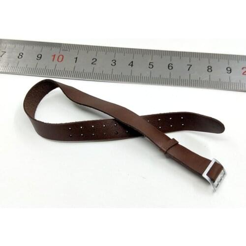 DID D80147 1/6 Scael Male German Air Force Captain Counterfeit Double Breasted Leather Belt Model For Action Figure Body DIY