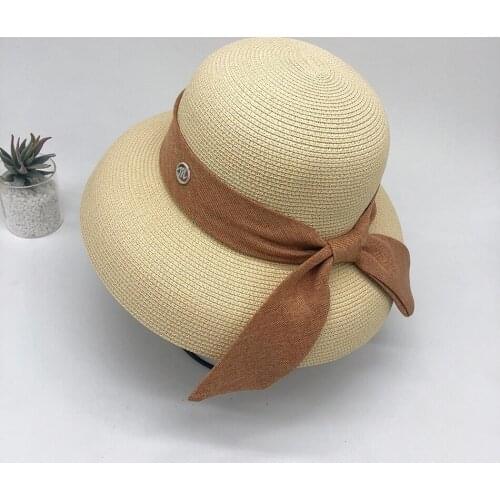 Sun Helmet For Women Spring And Summer 2021 New Fashion Beach Straw Hat