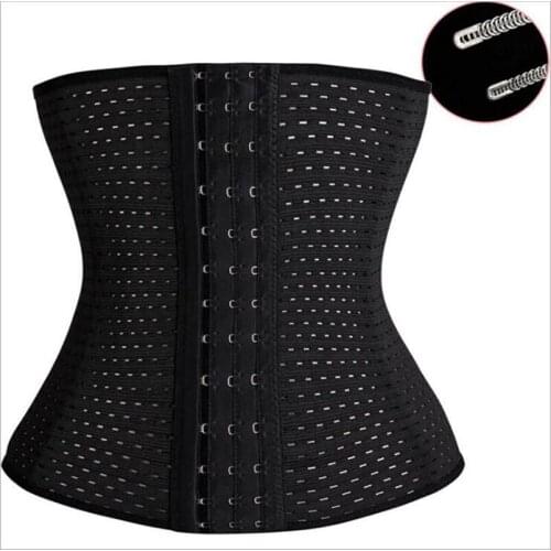 Corset waist trainer corsets steel boned steampunk party sexy corselet and bustiers waist trainer Corsage modeling strap