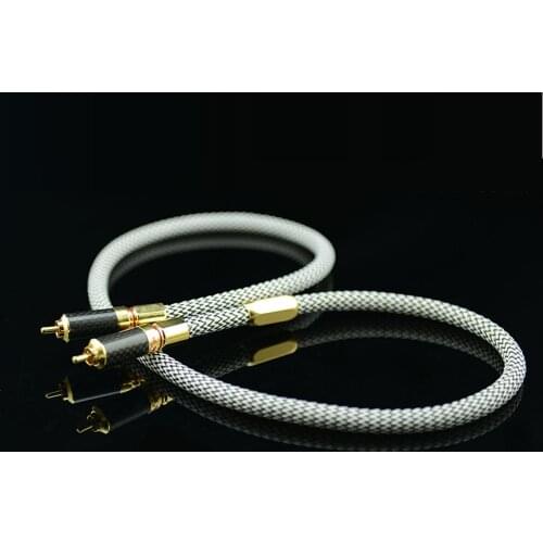 High Quality Silver Plated Digital Coaxial Audio Cable HIFI