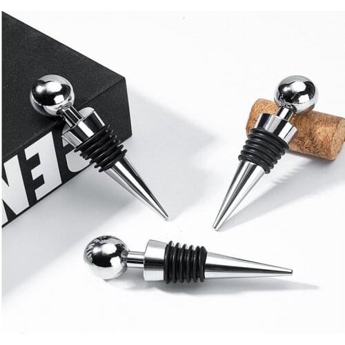 10Piece Round Head Six Silk Wine Cork Bottle Stopper Wine Storage Twist Cap Plug Wine Reusable Vacuum Sealed Red Stopper