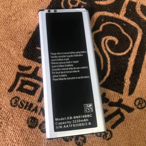 Original Samsung Battery For Galaxy NOTE4 N9100 N9106W N9108V N9109V NOTE 4 With NFC EB-BN916BBC Replacement Battery 3220mAh