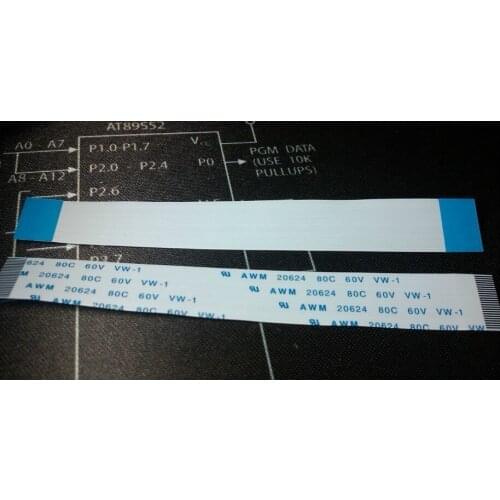 Free shipping new!! FFC 1.25pitch 27pin 300mm long type A Flexible Flat Cable For TTL LCD DVD Computer Printer AWM 80C 60V VW-1