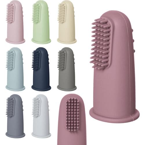 Baby Soft Finger Toothbrush BPA Free Silicone Infant Tooth Teeth Clean Brush Food Grade Silicone Bebes Oral Health Care