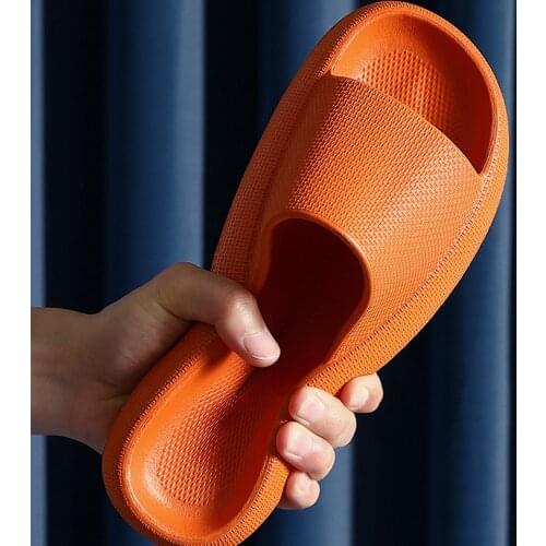 Home Slippers Women Summer Indoor Wear Non-Slip Mute Deodorant Couples Bathroom Bath Soft Bottom MenS Sandals And Slippers