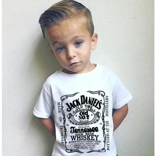 2021 New Summer Funny Letter T Shirt T-shirt Boys T Shirts Kids Shirt Boys Clothes Cotton O-neck Long Sleeve Casual Wear