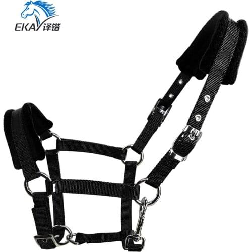 Free shipping horse halter,3 colors,5 sizes to choose,NP fittings.(BLT1005)