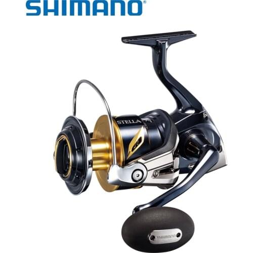 New SHIMANO STELLA SW 4000XG 5000XG 6000XG 8000HG 14000XG 20000PG 30000 Metal Spool Jigging Saltwater Spinning Fishing Reel