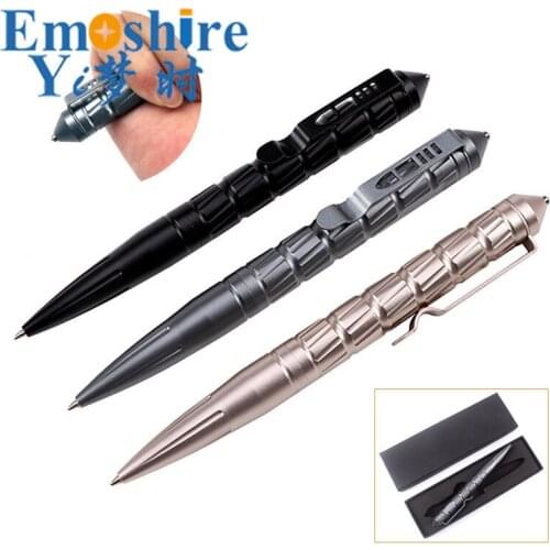 Creative Tungsten Steel Tactical Ballpoint Pen Multi-functional Ballpoint Pen Tools Outdoor Self-defense Survival Equipment C089