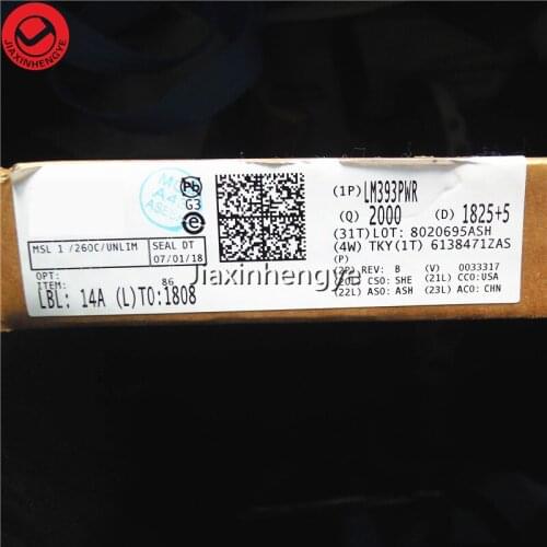 LM393PWR LM393PW LM393 TSSOP-8 Original and New 20PCS/LOT