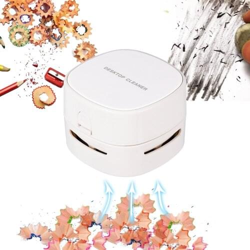 Mini Desktop Handheld Vacuum Cleaner Wireless Home Car Dual Use Portable Vacuum Cleaner Office Desk Dust Home Table Sweeper