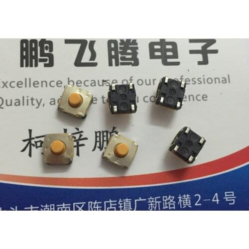 Original new 100% waterproof silicone head patch touch switch key 6*6*5 KSC443J