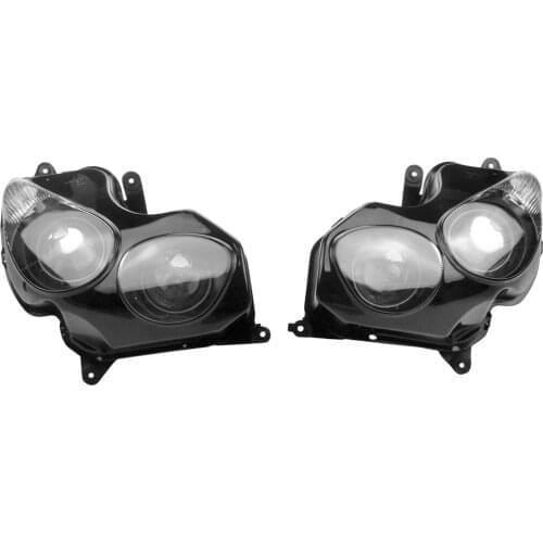 Front Headlight for Kawasaki ZX14R ZX14 ZZR 1400 ZZR1400 2006 2007 2008 2009 2010 2011 ABS Clear Light Lens Shell No Bulb Inside