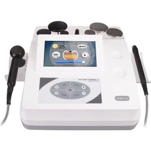 Portable RET CET monopolar RF Body Slimming Machine deep cellulite removal beauty equipment facial skin lifting