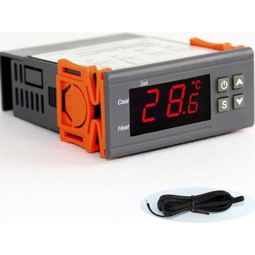 Temperature Controller Thermostat Aquarium Incubator Cooler Cold Chain Temp Meter