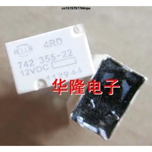 RELAY 4RD 742 355-22 12VDC 5PIN 5PCS