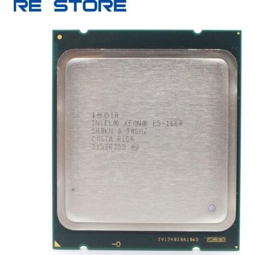 Used Intel Xeon E5 1660 CPU server Processor 6 Core 3.3GHz 15M 130W SR0KN