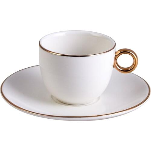 WONDERFUL MAGNIFICENT Karaca Ring Set of 6 Coffee Cups QUALITY FREE SHIPPING WITH BEVERAGES AND BEVERAGES