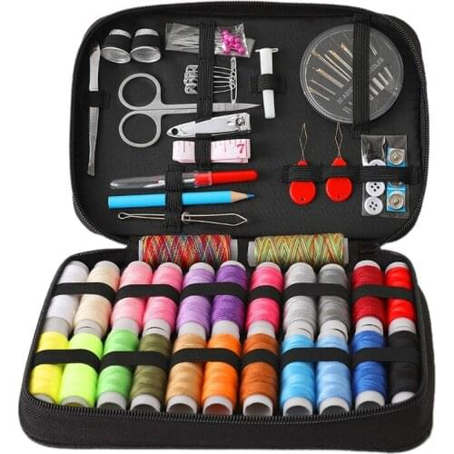 XL Premium Sewing KIT - Complete Needle & Thread Kit for Sewing with 24 Color Threads - Sewing Kits for Adults