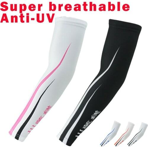 1pair Men Women Outdoor Sports Cycling Fishing Arm Warmers Sleevelet Cover Sun UV Protection safty Sleeves Breathable Cuffs 2pcs