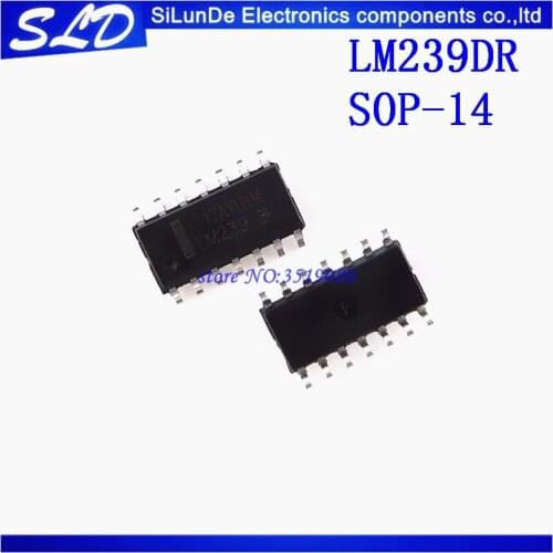10pcs/lot LM239DR SOP-14 LM239 SOP LM239DT SOP-14 new and original in stock