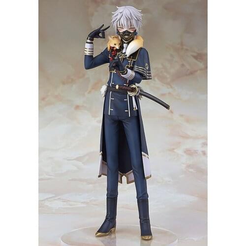 Anime Game Touken Ranbu Online OR Nakigitsune 1/8 Pre-painted PVC Action Figure Collection Model Toys Doll Free Shipping 23cm