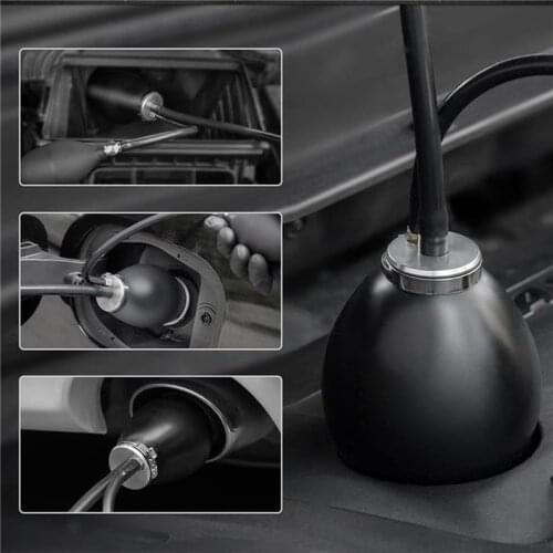 Diagnostic Tool Universal Intake Adapter Quick Seal Intake Exhaust Adapter For Automotive Machine Smoke Leak Detector Holster