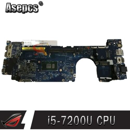 For Dell Latitude 7480 Laptop Motherboard CAZ20 LA-E132P CN-0CJWHX W/ i5-7200U 2.5GHz - CJWHX 0CJWHX 100% working