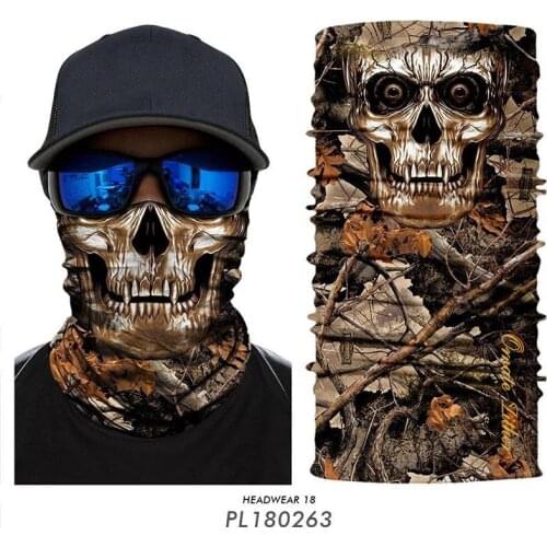 Hunting Hiking Seamless Bandana Scarf Neck Buff Outdoors Camping Headwear Quick Drying Face Shield Balaclava Camouflage Facemask