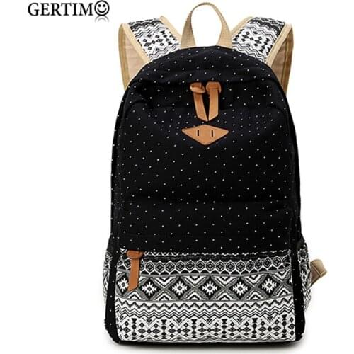 High Quality Canvas Backpack Women 2019 Female Backpacks For Teenage Girls Schoolbag Backpack Feminine Bagpack Sac A Dos