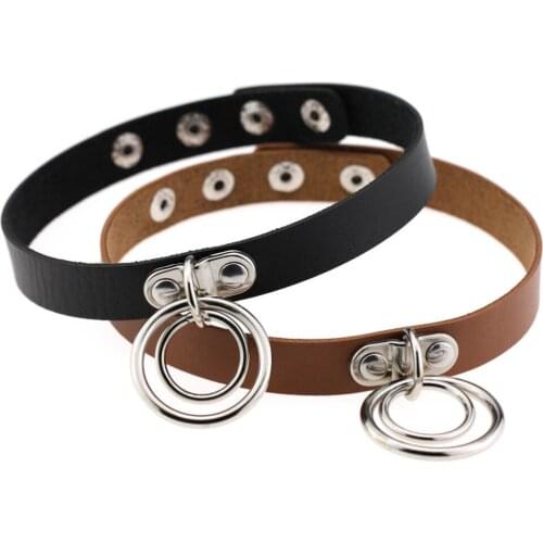 LUOBOTOU Women's Leather Chokers