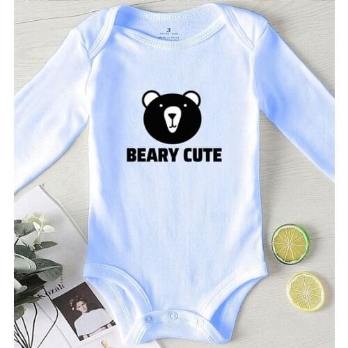 Kids Clothing Baby Onesies Toddler Boy Winter Clothes Cartoon Printing Newborn Girl Outfit Baby Romper One Piece Jumpsuit