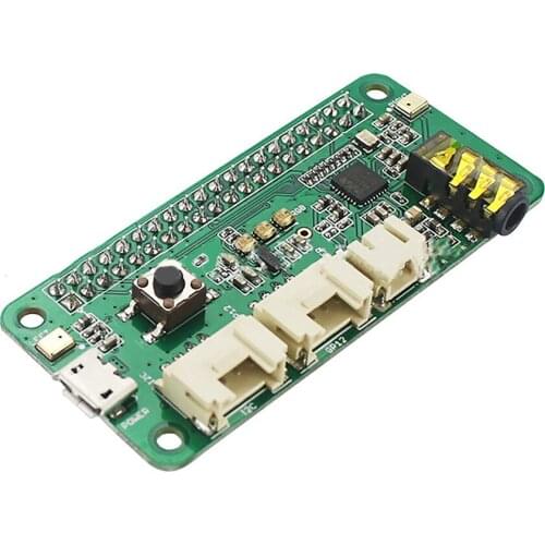 For Raspberry Pi 0/3B/3B+/4B Respeaker Speech Recognition Intelligente Module Dual Microphone Expansion Board