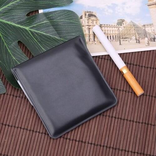 Y1UU Portable Ashtray Pocket Smoking Cigar Tobacco Storage Bag Fireproof PVC Odorless Pouch Travel Beach Gifts