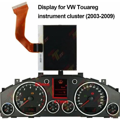 Instrument Cluster LCD Display Screen For Porsche Cayenne S Cayenne GTS 955 For Volkwagen Touareg Pixel Repair