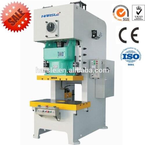 PLC system JH21 80T sheet metal CNC stamping machine with C-frame