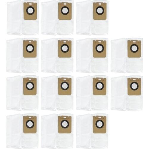 TOP!-14Pcs Dust Bag For Dreame Bot L10 Plus Dust Sweeping Robot Accessories Dust Bag Cloth Bag